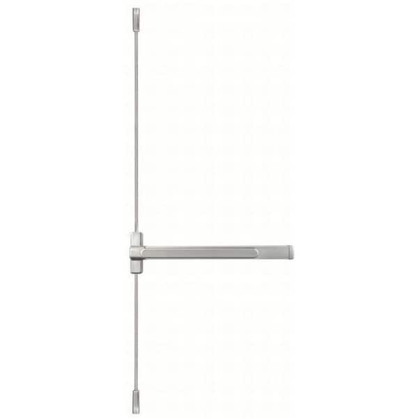 Dormakaba Dormakaba Commercial Hardware 3' Surface Vertical Door Fire Rated Exit Devices Satin Chrome Finish QED116626 - main